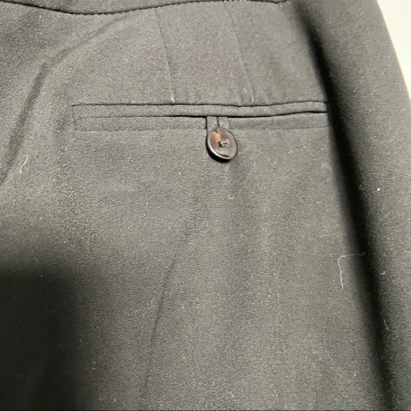 Chico’s Black Wide Leg Trousers  Work Pants Size 1.5 Reg / US 10 - Picture 8 of 14